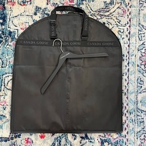 2 Canada Goose Brand New Black Garment Bag and Hanger -New- - Never used -
